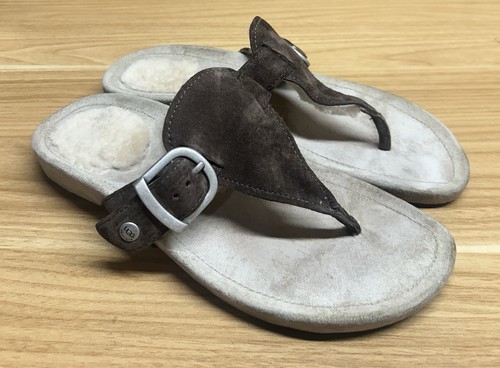 Ugg suede leather thong - ugg,